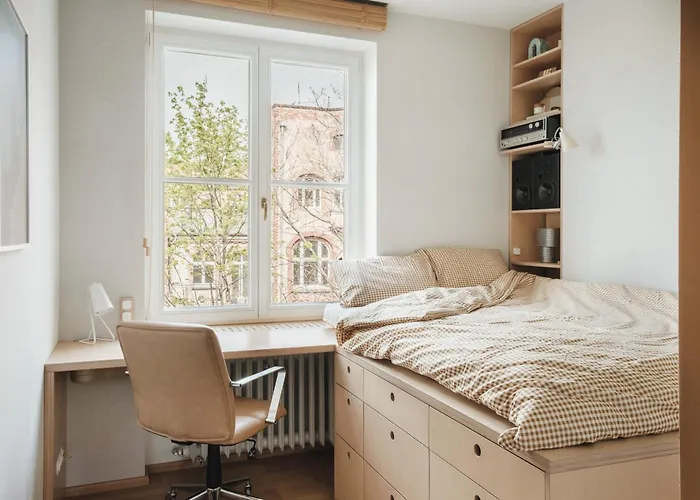 Stylowe Gniazdko Z Widokiem アパート ヴロツワフ